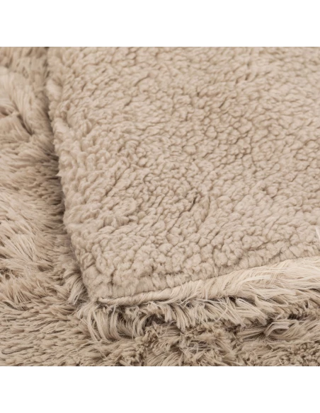 Manta pelo sherpa lisa Manta pelo sherpa lisa