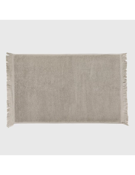 Alfombrin flecos rizo nido liso 870gr Alfombrin flecos rizo nido liso 870gr