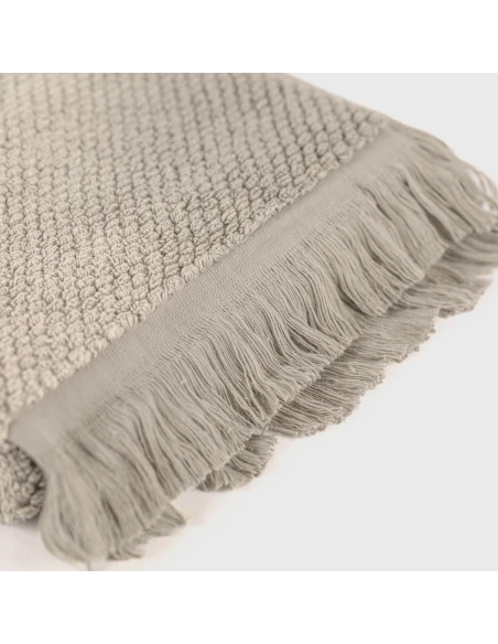 Alfombrin flecos rizo nido liso 870gr Alfombrin flecos rizo nido liso 870gr