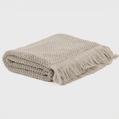 Alfombrin flecos rizo nido liso 870gr