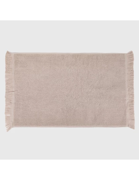 Alfombrin flecos rizo nido liso 870gr Alfombrin flecos rizo nido liso 870gr