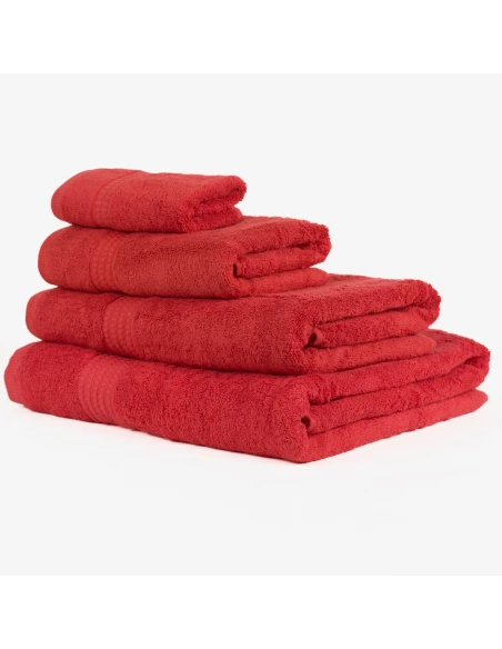 Toalla de baño 700gr rojo Toalla de baño 700gr rojo