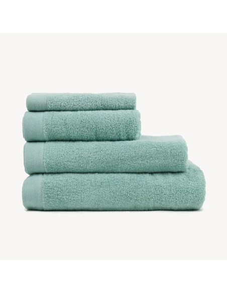 Toalla de Baño 400gr Doble Rizo verde tiffany Toalla de Baño 400gr Doble Rizo verde tiffany