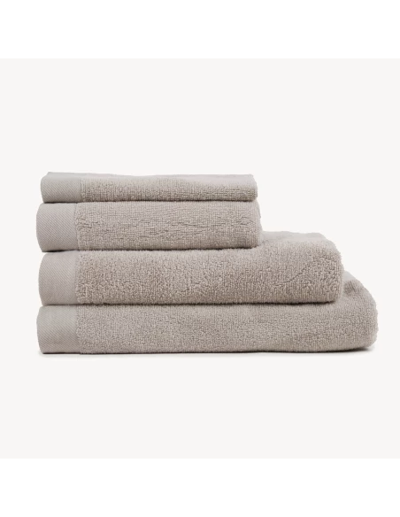 Toalla de Baño 400gr Doble Rizo gris perla Toalla de Baño 400gr Doble Rizo gris perla