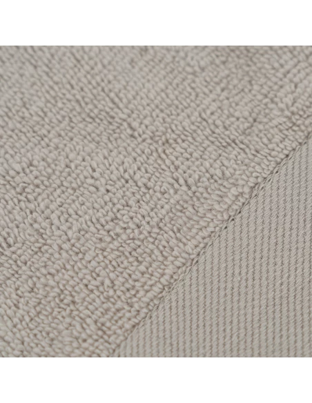 Toalla de Baño 400gr Doble Rizo gris perla Toalla de Baño 400gr Doble Rizo gris perla