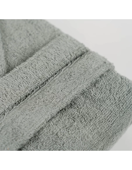 Albornoz capucha verde seco 450gr Unisex Albornoz capucha verde seco 450gr Unisex