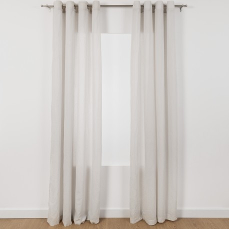 Cortina visillo algodón