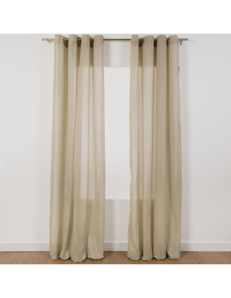 Cortina visillo algodón