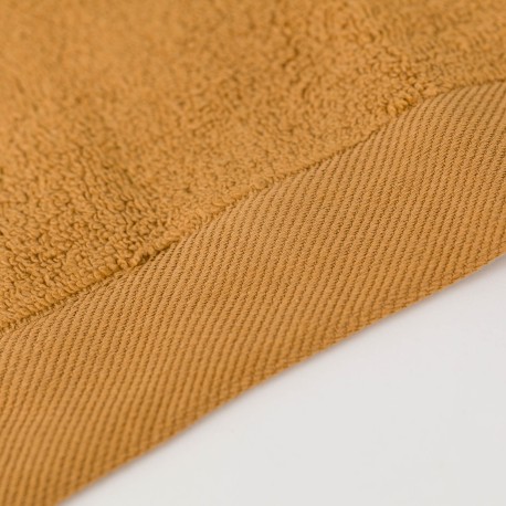 Toalla de baño 400gr Doble rizo ocre