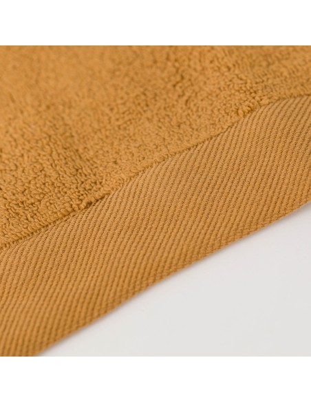 Toalla de baño 400gr Doble rizo ocre