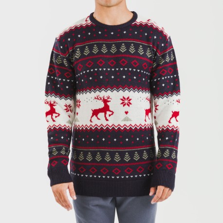 Jersey hombre Kiriko azul marino