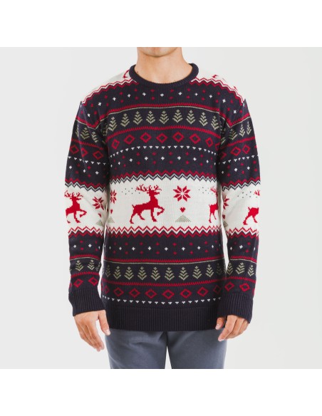 Jersey hombre Kiriko azul marino Jersey hombre Kiriko azul marino