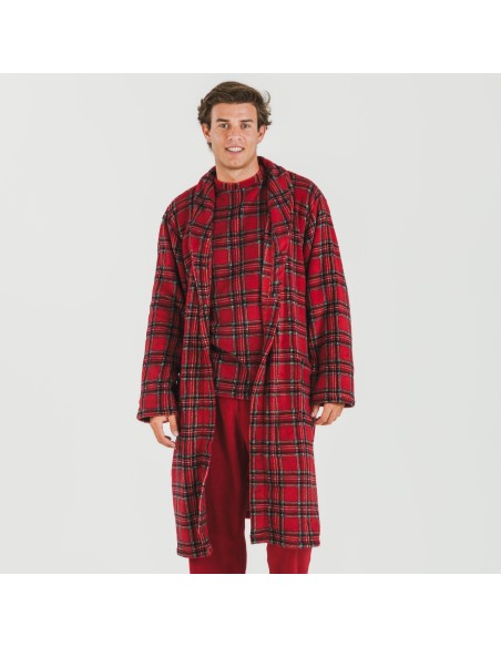 Bata coral hombre Nicolas rojo Bata coral hombre Nicolas rojo