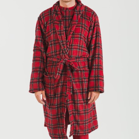 Bata coral hombre Nicolas rojo