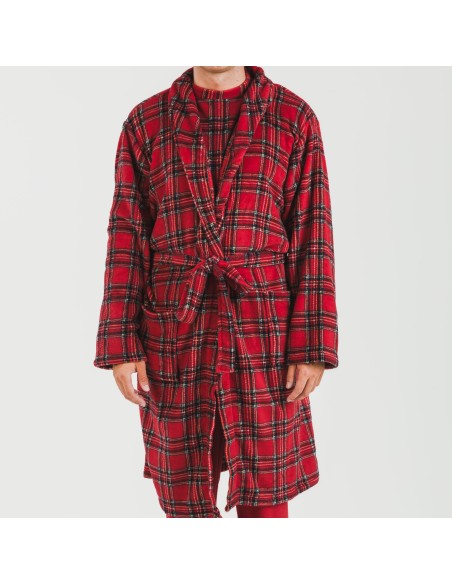 Bata coral hombre Nicolas rojo Bata coral hombre Nicolas rojo