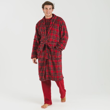 Bata coral hombre Nicolas rojo