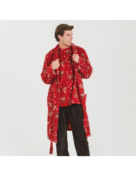 Bata coral hombre Rodolfo rojo Bata coral hombre Rodolfo rojo