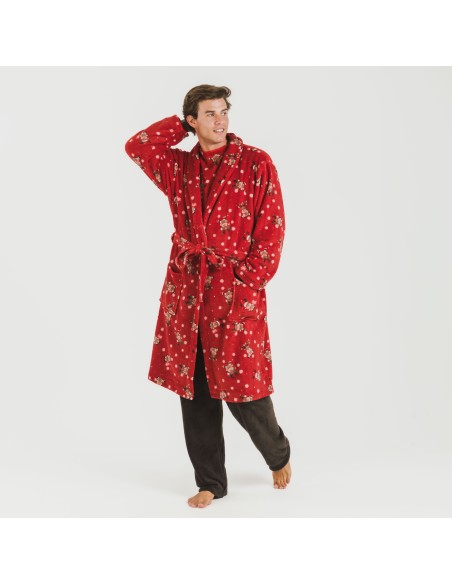 Bata coral hombre Rodolfo rojo Bata coral hombre Rodolfo rojo