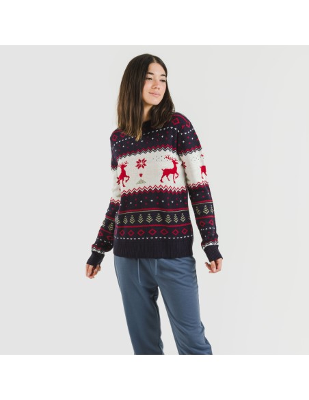 Jersey mujer Kiriko azul marino Jersey mujer Kiriko azul marino