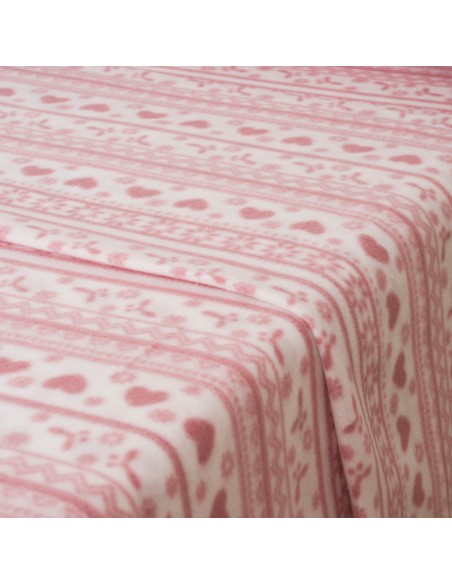 Juego de sábanas pirineo Candy malva Juego de sábanas pirineo Candy malva