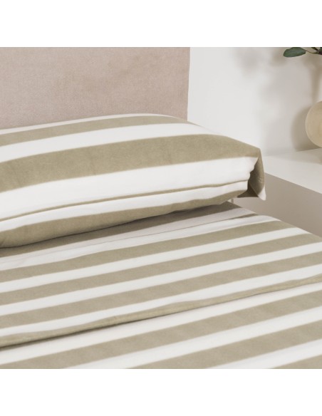 Juego de sábanas pirineo Raya Vinia verde