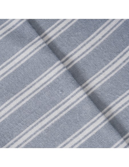 Juego de sábanas franela Raya Marsella indigo Juego de sábanas franela Raya Marsella indigo