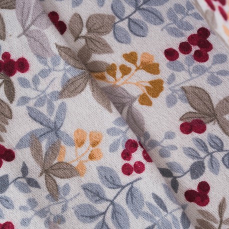 Juego de sábanas franela Viena indigo