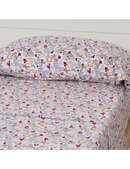 Juego de sábanas franela Viena indigo Juego de sábanas franela Viena indigo