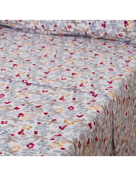 Juego de sábanas franela Viena indigo Juego de sábanas franela Viena indigo