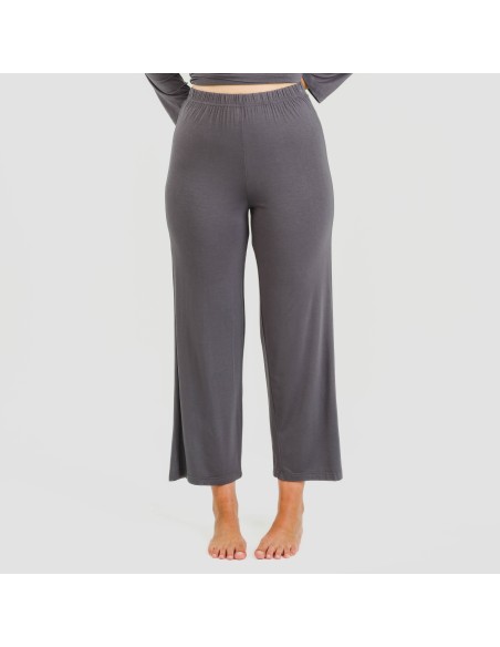 Pijama largo viscosa mujer liso Pijama largo viscosa mujer liso