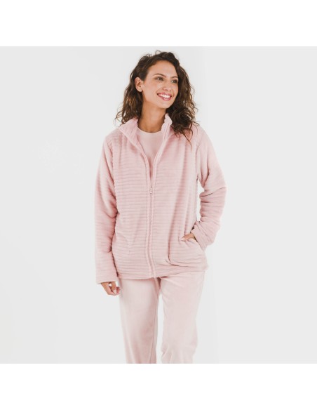 Sudadera terciopelo Raya lisa Sudadera terciopelo Raya lisa