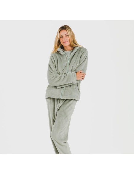 Sudadera terciopelo lisa Sudadera terciopelo lisa