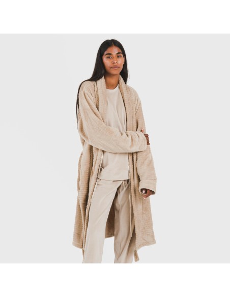 Bata terciopelo Raya lisa Bata terciopelo Raya lisa