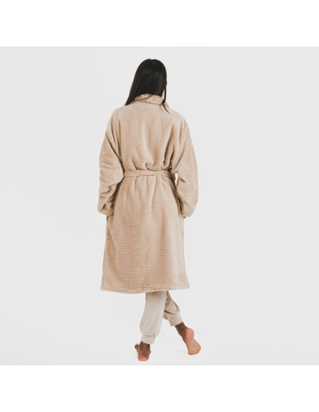 Bata terciopelo Raya lisa Bata terciopelo Raya lisa