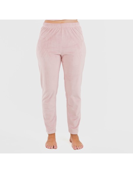 Pijama terciopelo Nubecita rosa palo Pijama terciopelo Nubecita rosa palo