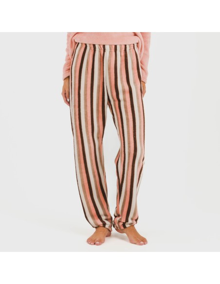 Pijama coral Raya Norma melocoton Pijama coral Raya Norma melocoton