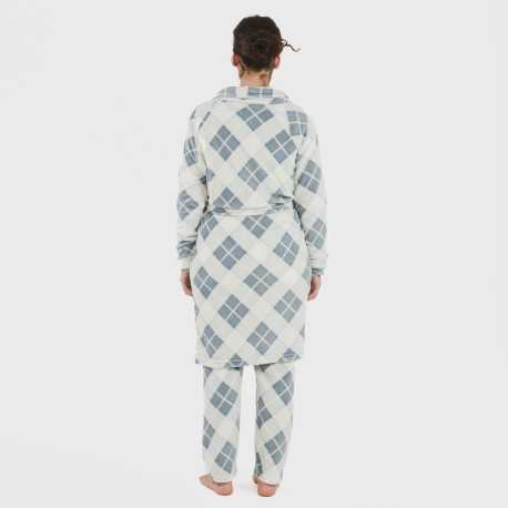 Bata coral Cuadro Guima indigo