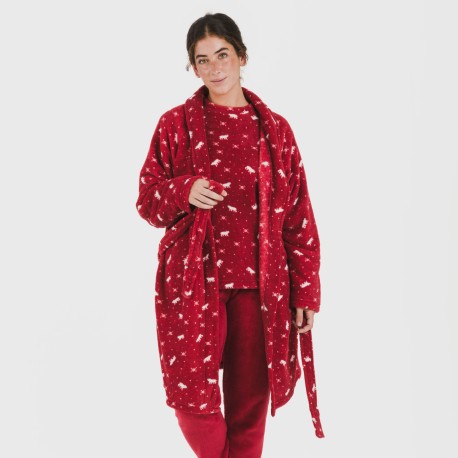 Bata coral Cody burdeos