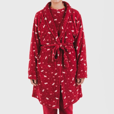 Bata coral Cody burdeos