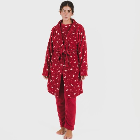 Bata coral Cody burdeos