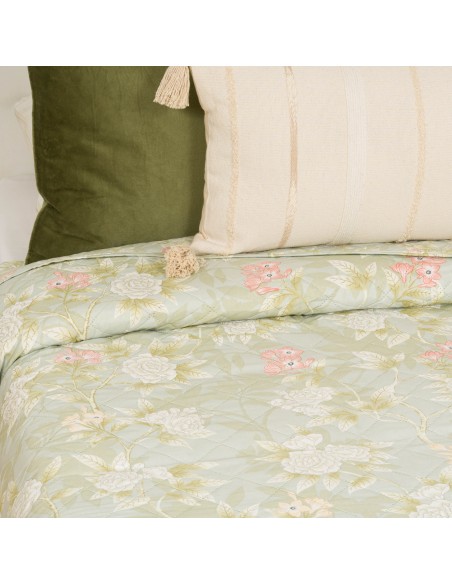 Colcha bouti Mika verde