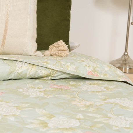 Colcha bouti Mika verde