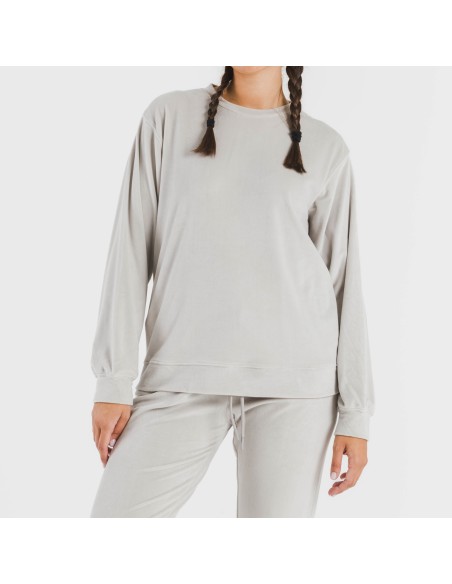 Pijama largo Velvet liso Pijama largo Velvet liso