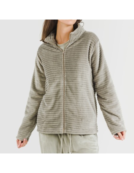 Sudadera terciopelo Raya lisa Sudadera terciopelo Raya lisa