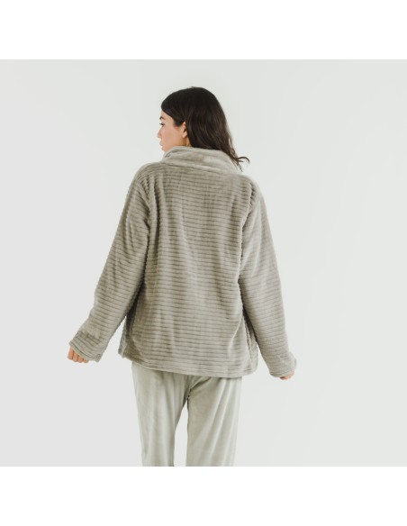 Sudadera terciopelo Raya lisa Sudadera terciopelo Raya lisa