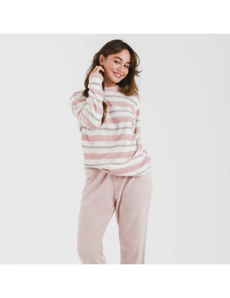 Pijama coral Raya Wilma rosa Pijama coral Raya Wilma rosa