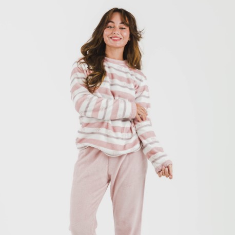 Pijama coral Raya Wilma rosa