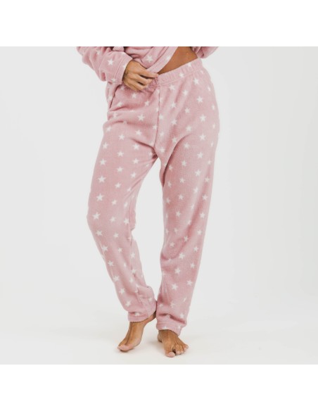 Pijama coral Vitalidad rosa Pijama coral Vitalidad rosa