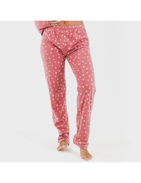 Pijama polar Dada rosa Pijama polar Dada rosa