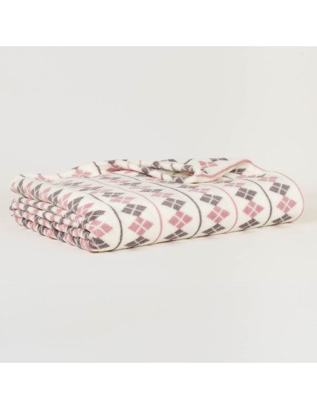 Manta coral Casimira malva Manta coral Casimira malva